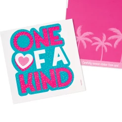 Barbie™ You’re One-of-a-Kind Birthday Card With Sticker for Granddaughter