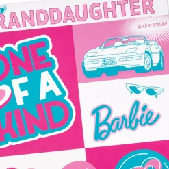 Barbie™ You’re One-of-a-Kind Birthday Card With Sticker for Granddaughter