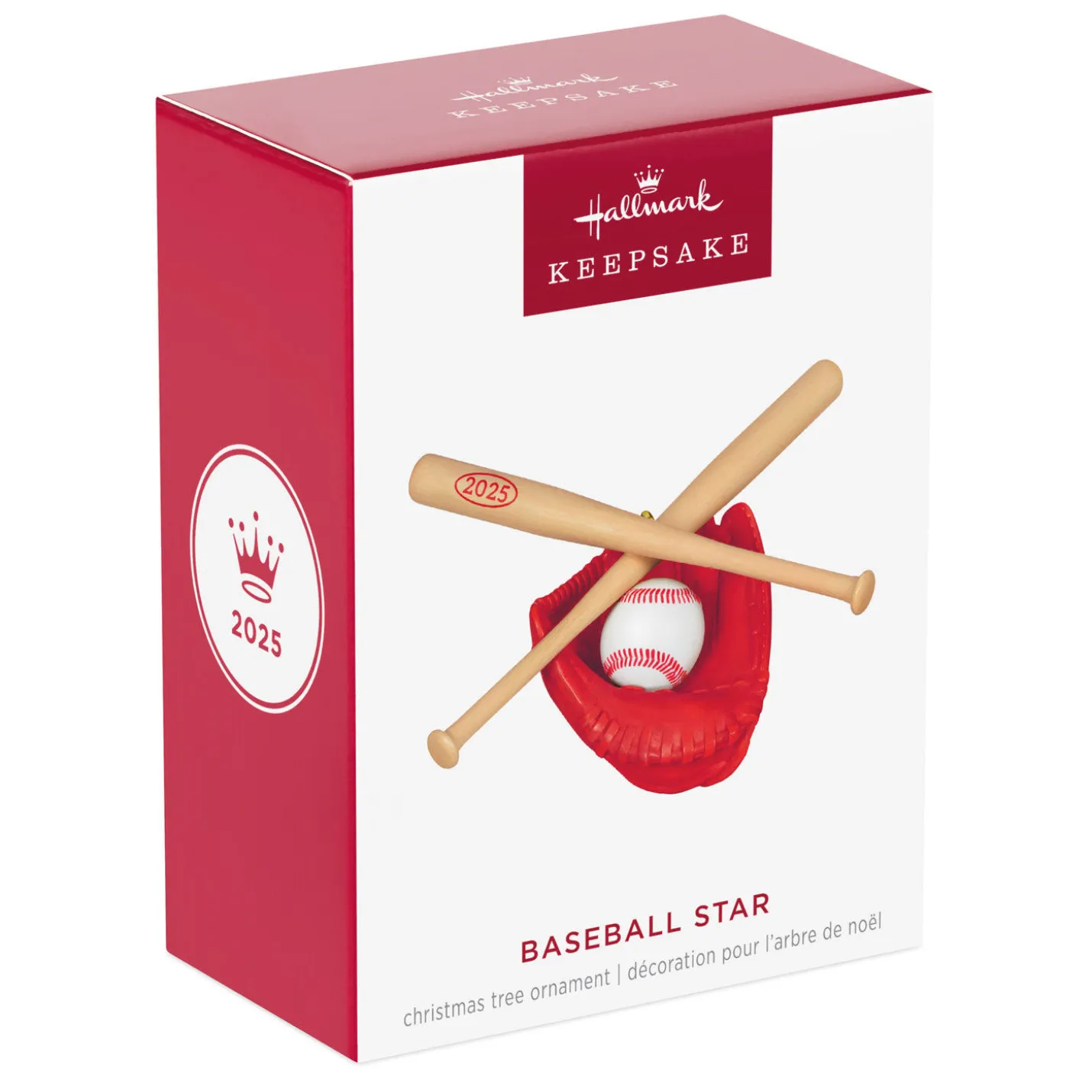 Baseball Star 2025 Ornament