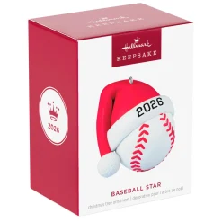 Baseball Star 2026 Ornament