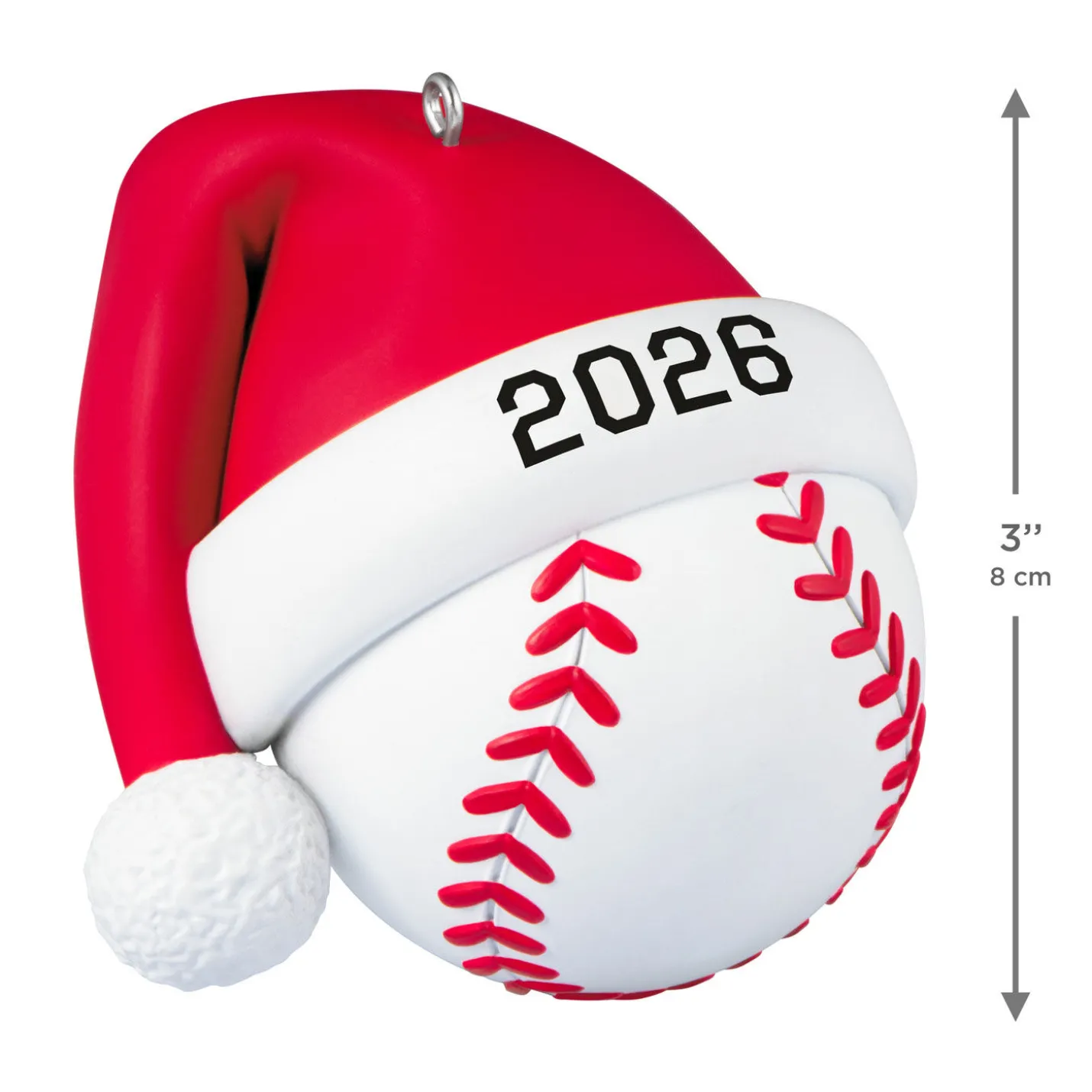 Baseball Star 2026 Ornament