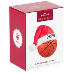 Basketball Star 2026 Ornament