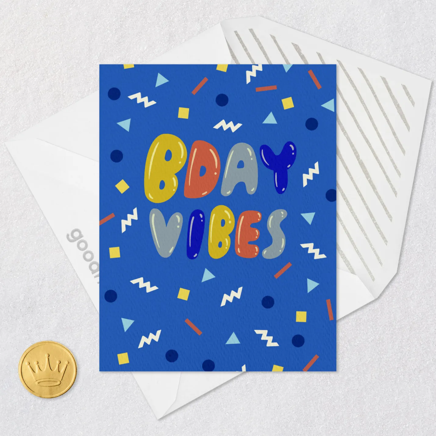 Bday Vibes Birthday Card