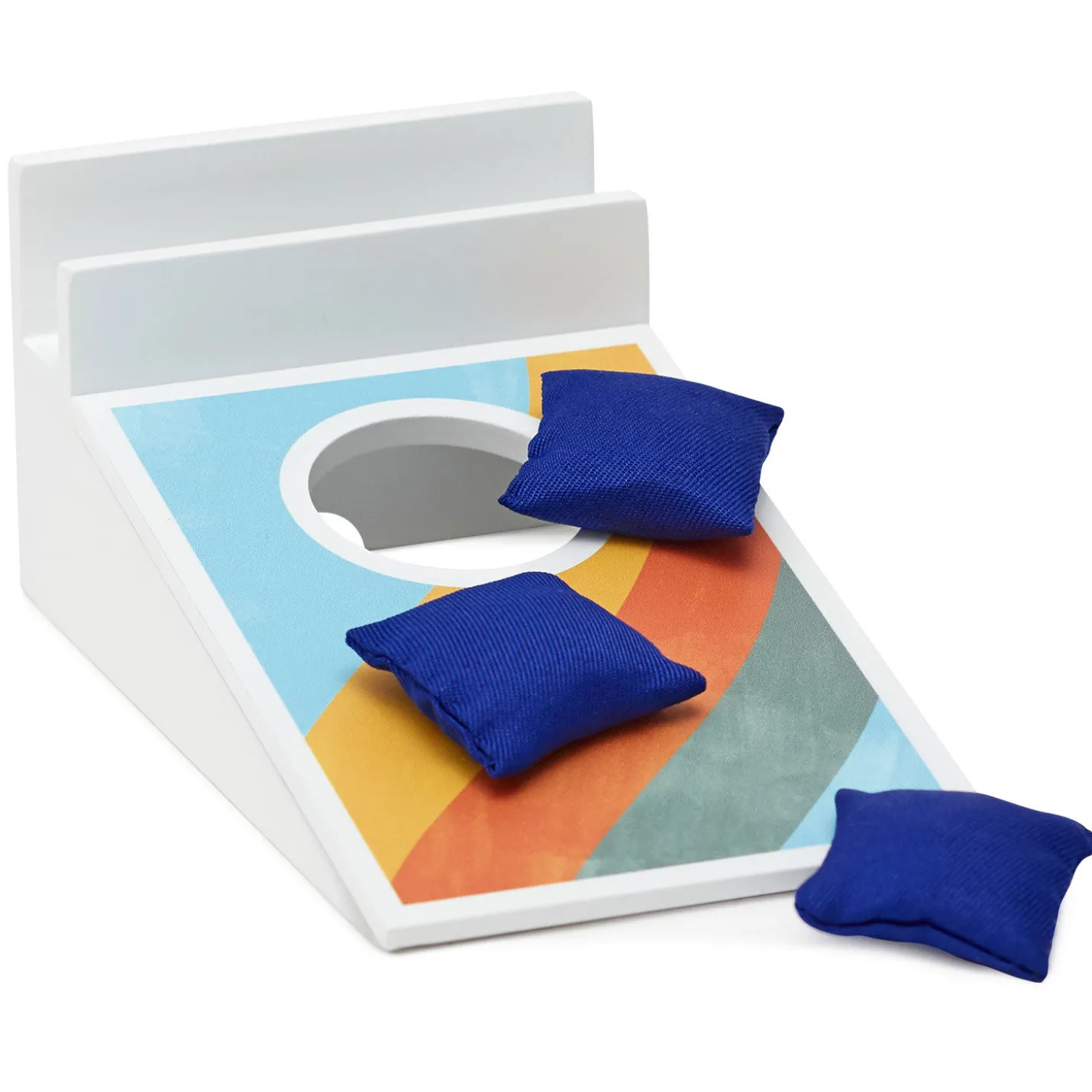 Beanbag Toss Game Phone Holder