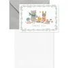 Bear and Bunny Picnic Blank Baby Thank You Notes, Pack of 10