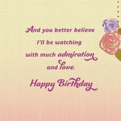 Beautiful, Bold Black Woman Birthday Card for Her