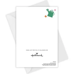 Beautiful Garden Wishes Custom Birthday Card