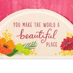 Beautiful You Flower Bouquet 3D Pop-Up Card