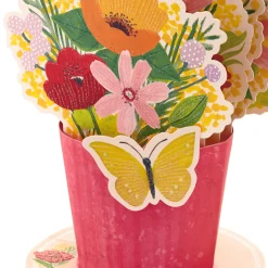 Beautiful You Flower Bouquet 3D Pop-Up Card