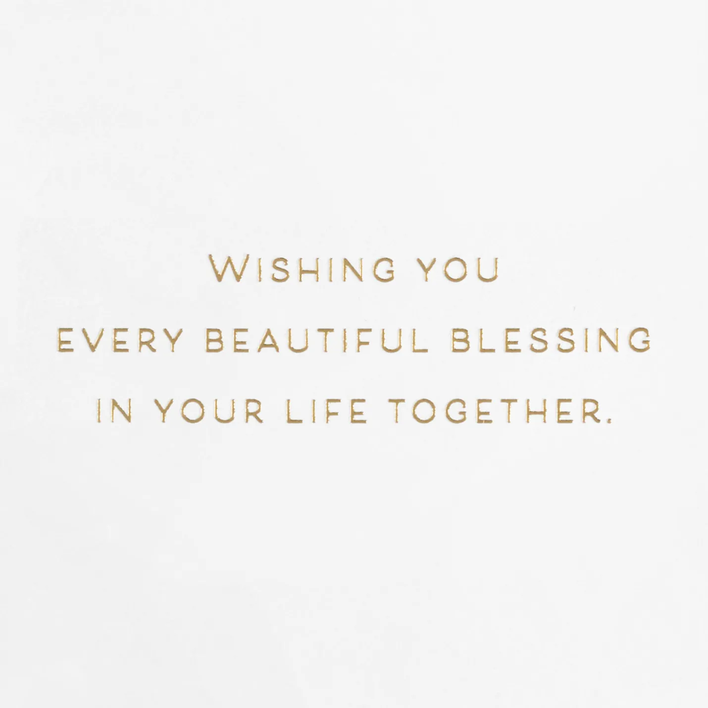 Beautiful Blessings Wedding Card