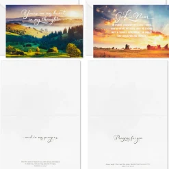 Beautiful Views Boxed Religious Encouragement Cards Assortment, Pack of 12