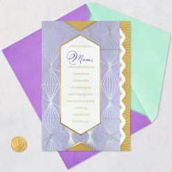 Because of You Birthday Card for Mom