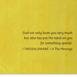 Because You Are You Religious Birthday Card