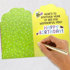 Bee Happy Birthday Card for Kids