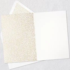 Bee in Hexagon of Flowers Blank Card