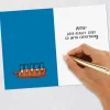 Beer Goes With Everything Funny Birthday Card