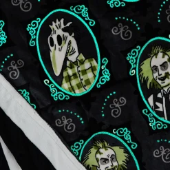 Beetlejuice™ Glow-in-the-Dark Throw Blanket, 50x60