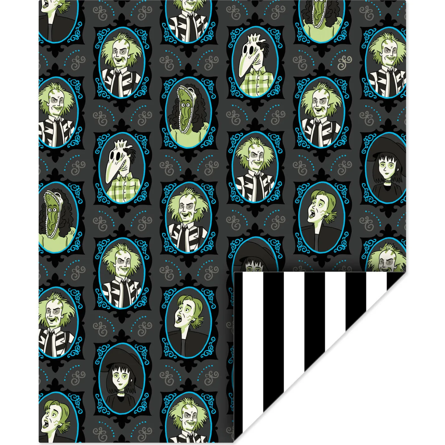 Beetlejuice™ Glow-in-the-Dark Throw Blanket, 50x60