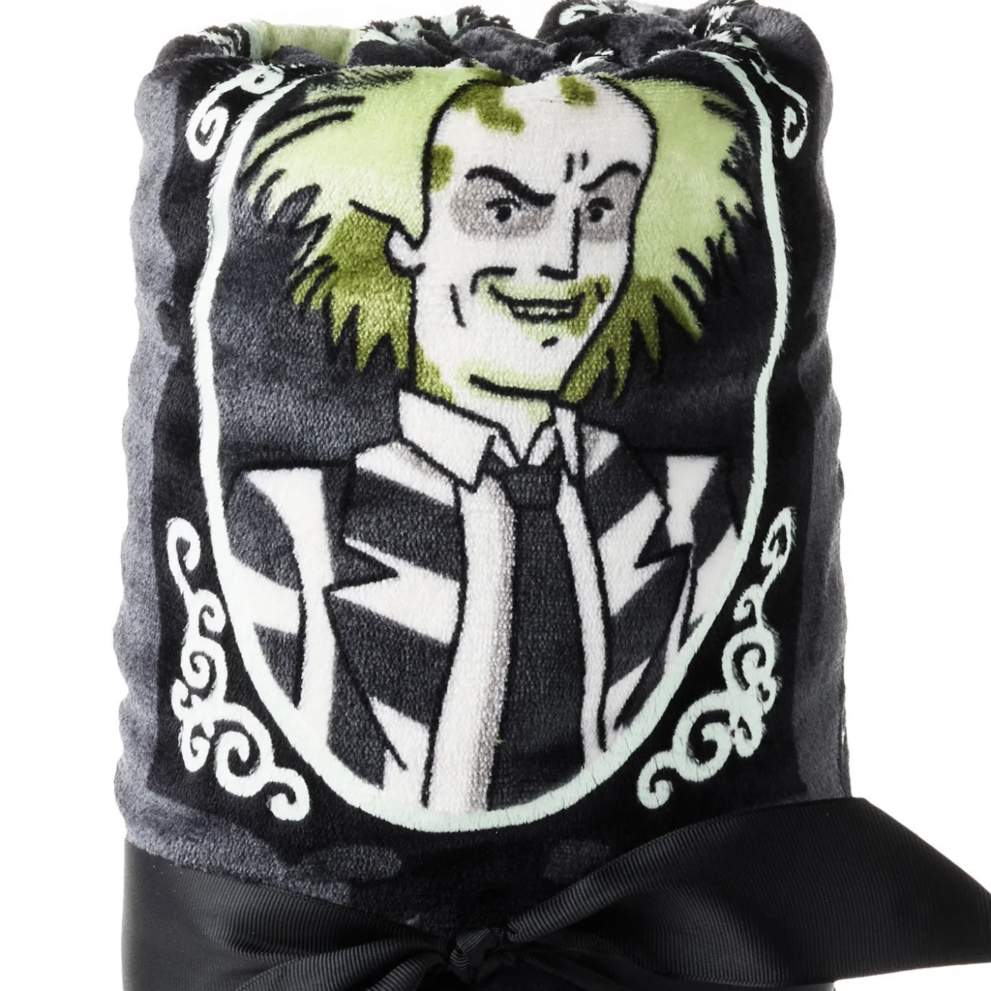 Beetlejuice™ Glow-in-the-Dark Throw Blanket, 50x60
