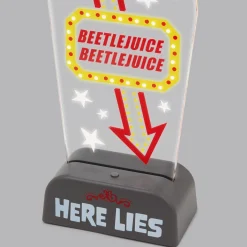 Beetlejuice™ Light-Up Tabletop Sign, 10.5"