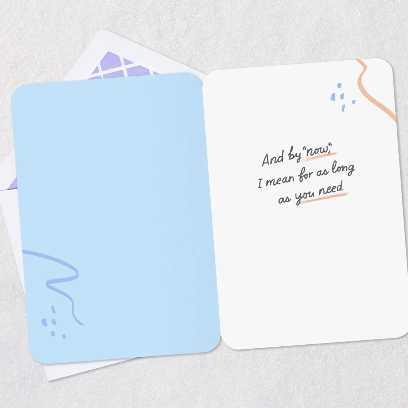 Be Gentle With Yourself Encouragement Card