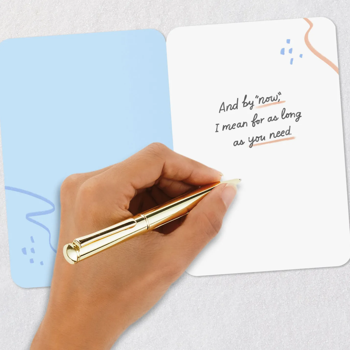 Be Gentle With Yourself Encouragement Card