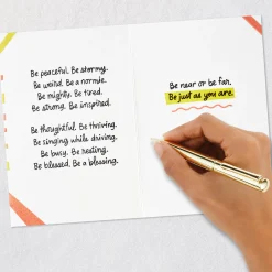 Be Just as You Are Encouragement Card