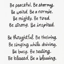 Be Just as You Are Encouragement Card
