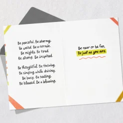Be Just as You Are Encouragement Card