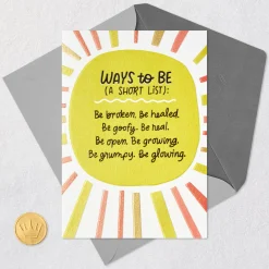 Be Just as You Are Encouragement Card