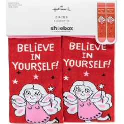Believe in Yourself Novelty Crew Socks