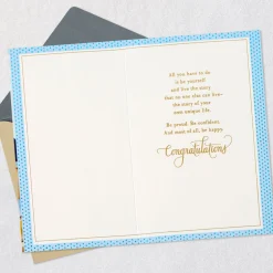 Be Proud, Be Confident, Be Happy Graduation Card