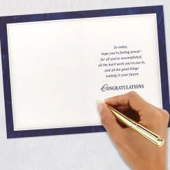 Be Proud Master's Degree Graduation Card