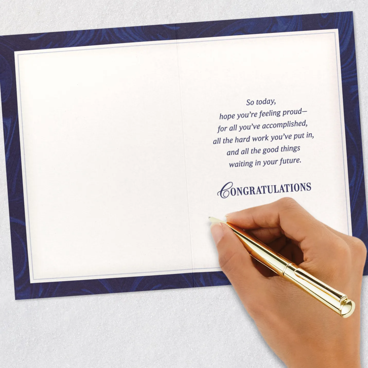 Be Proud Master's Degree Graduation Card