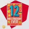 Best Birthday Ever Pop-Up 12th Birthday Card