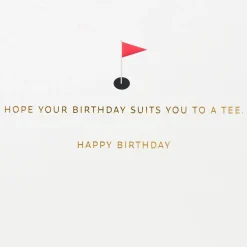 Best Day By Par Birthday Card