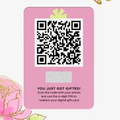 Best Year Yet Butterflies and Flowers Gift Card Greeting Birthday Card