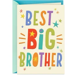 Best Big Brother New Baby Card