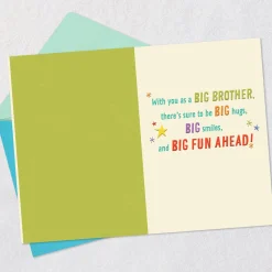 Best Big Brother New Baby Card