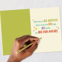Best Big Brother New Baby Card