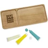 Best Dad Hands Down Trinket Tray Handprint Kit, 12x5