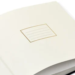 Best Day Ever Gold on Navy Linen Photo Album