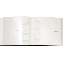 Best Day Ever Gold on Navy Linen Photo Album