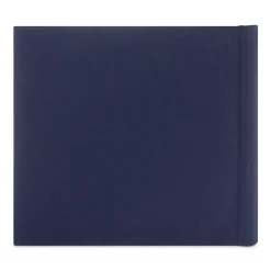 Best Day Ever Gold on Navy Linen Photo Album