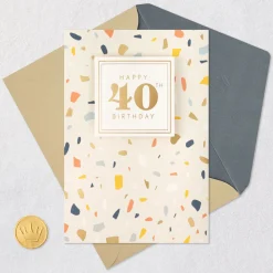 Best Decade Ahead 40th Birthday Card