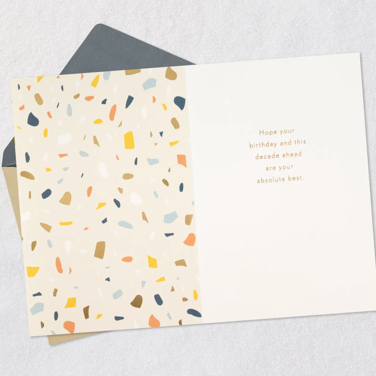 Best Decade Ahead 40th Birthday Card