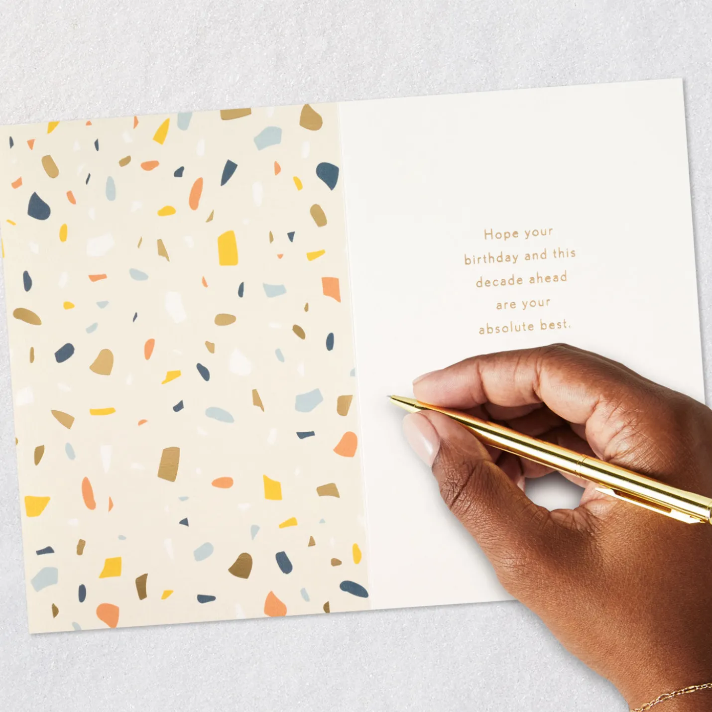 Best Decade Ahead 40th Birthday Card