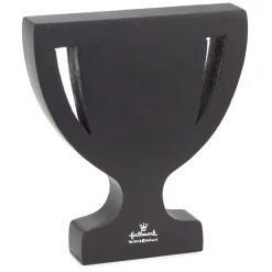 Best Grandpa Ever Trophy-Shaped Quote Sign, 5.3x6