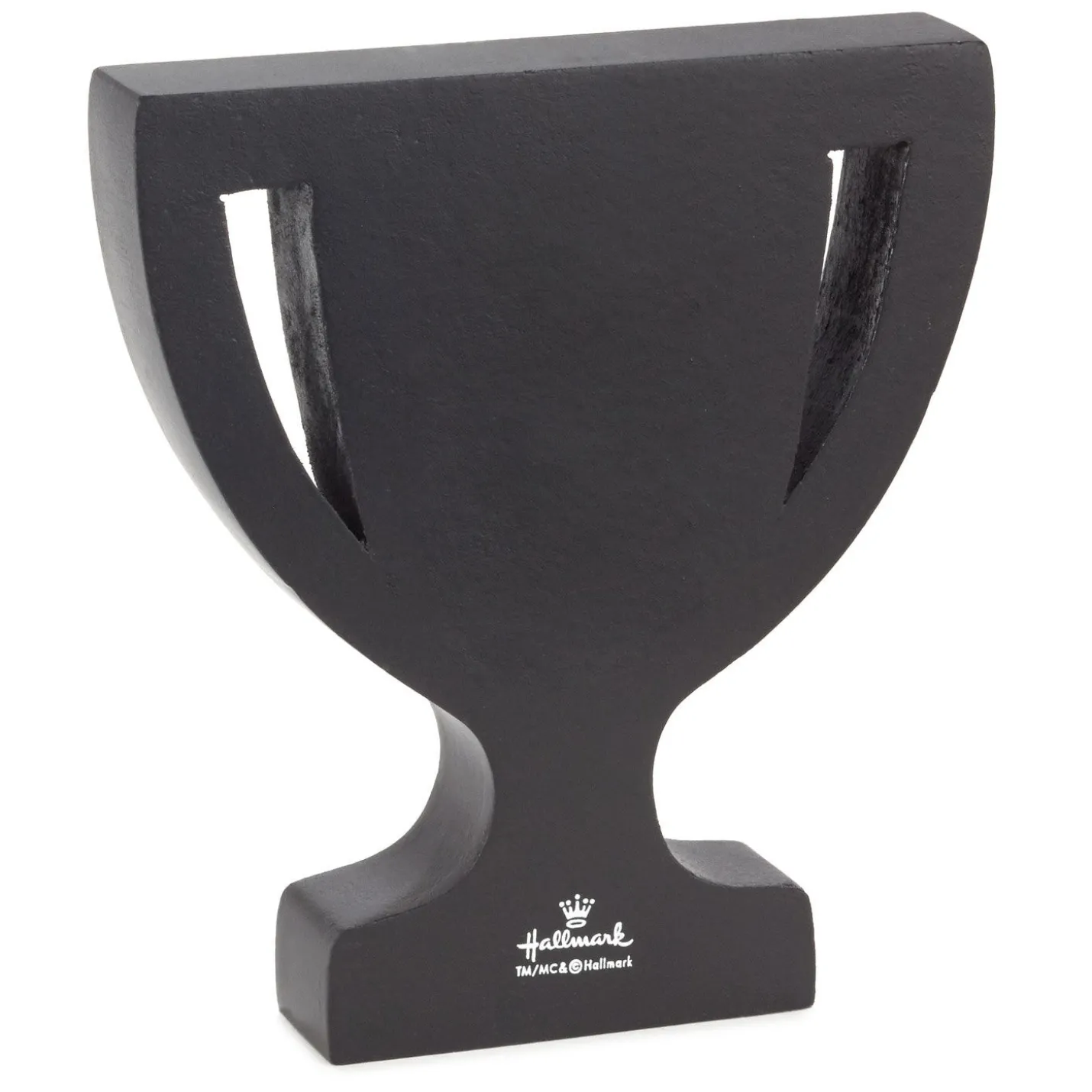 Best Grandpa Ever Trophy-Shaped Quote Sign, 5.3x6