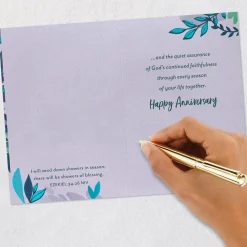 Best Kind of Happiness Religious Anniversary Card